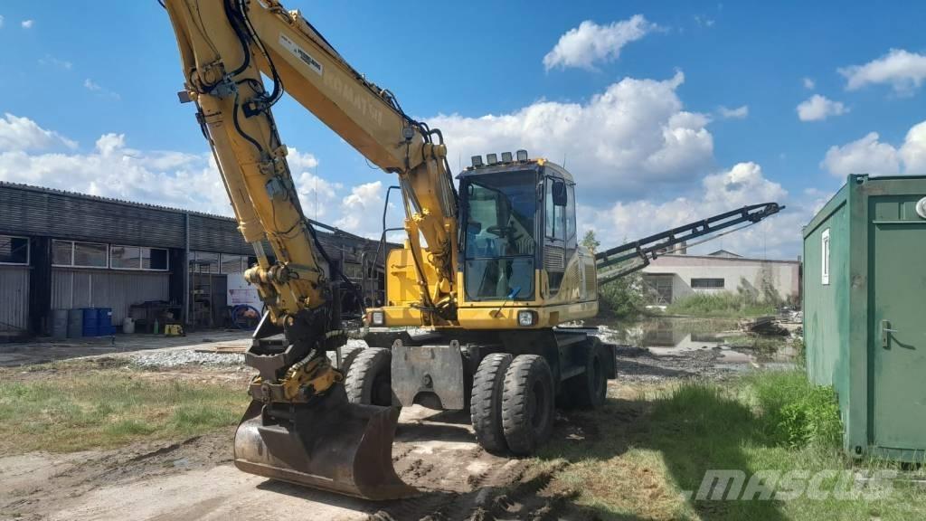 Komatsu PW 140-7  휠 굴삭기