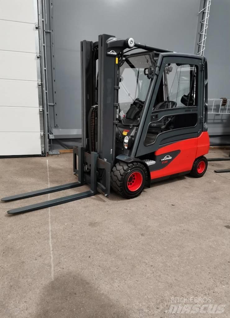 Linde E35L-01 전동 지게차