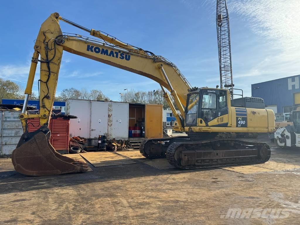 Komatsu PC 490 LC-10 대형 굴삭기 29톤 이상