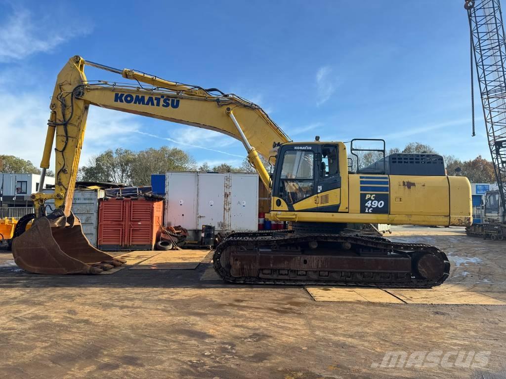 Komatsu PC 490 LC-10 대형 굴삭기 29톤 이상