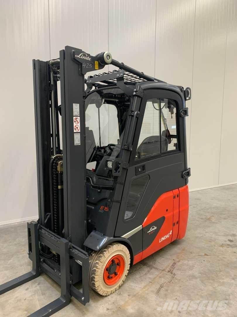 Linde E15 전동 지게차