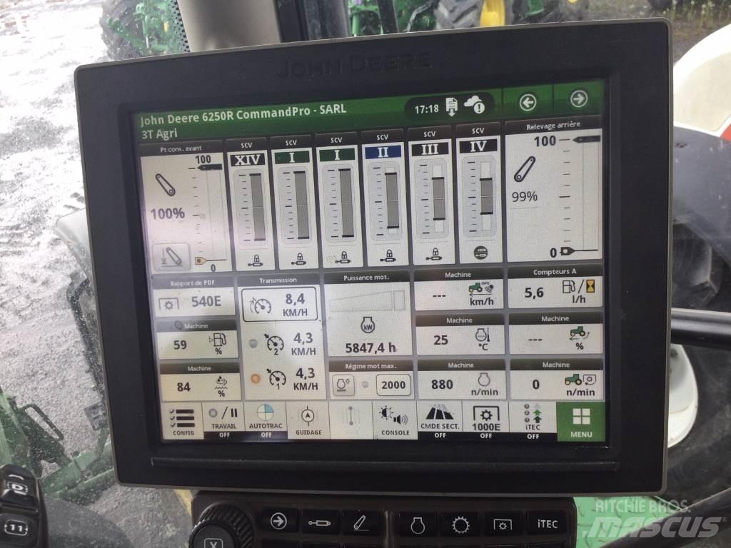 John Deere 6250R 트랙터