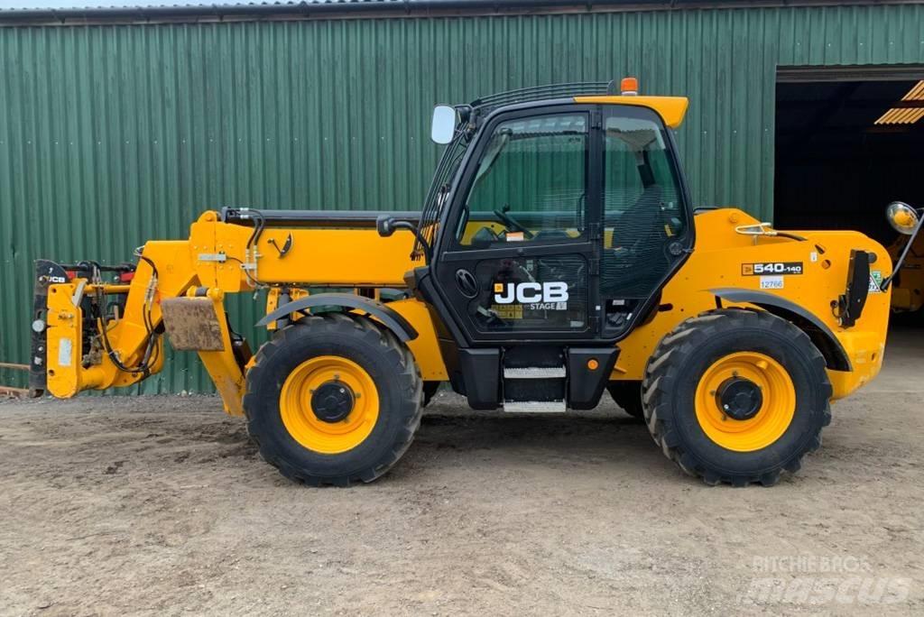 JCB 540-140 텔러 핸들러