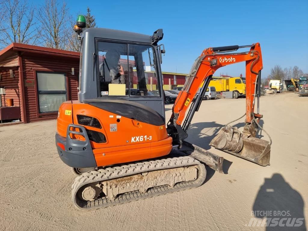 Kubota KX 61-3 소형 굴삭기 7톤 미만
