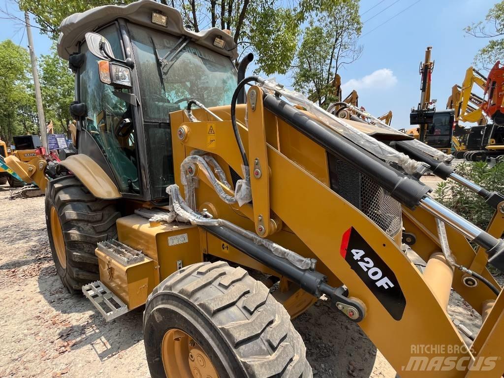 CAT CAT420F  휠로우더