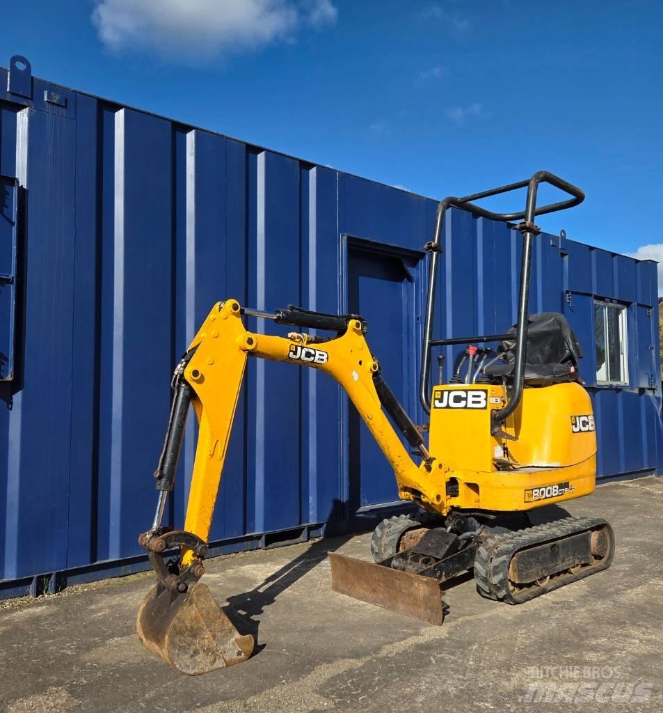 JCB 8008 CTS 3 Bkts 소형 굴삭기 7톤 미만