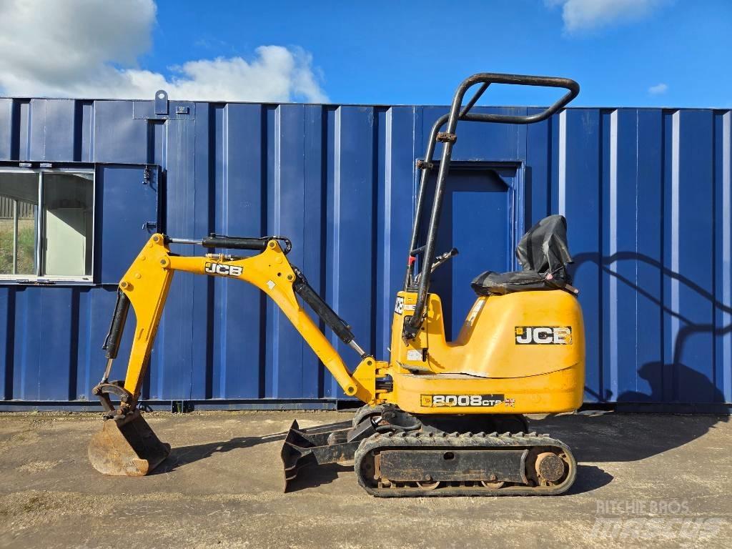 JCB 8008 CTS 3 Bkts 소형 굴삭기 7톤 미만