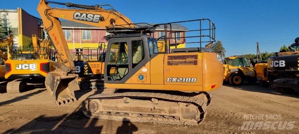 CASE CX 210 D 대형 굴삭기 29톤 이상