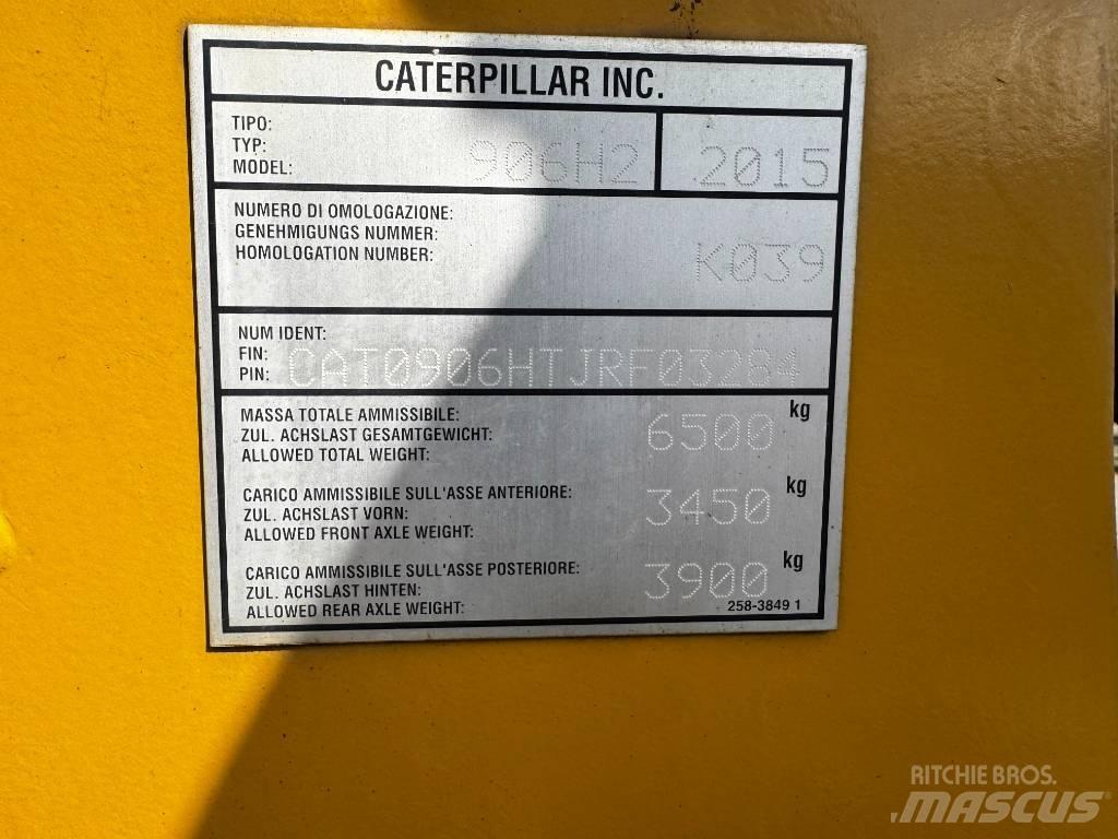 CAT 906H2  휠로우더