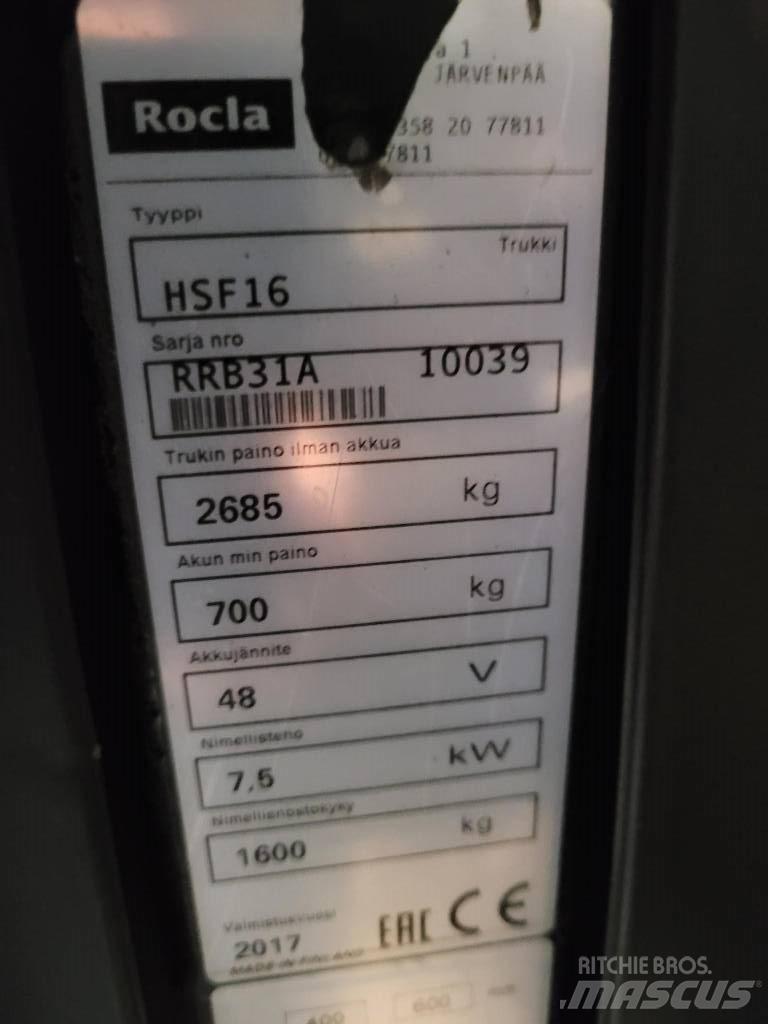 Rocla HSF16 리치 트럭