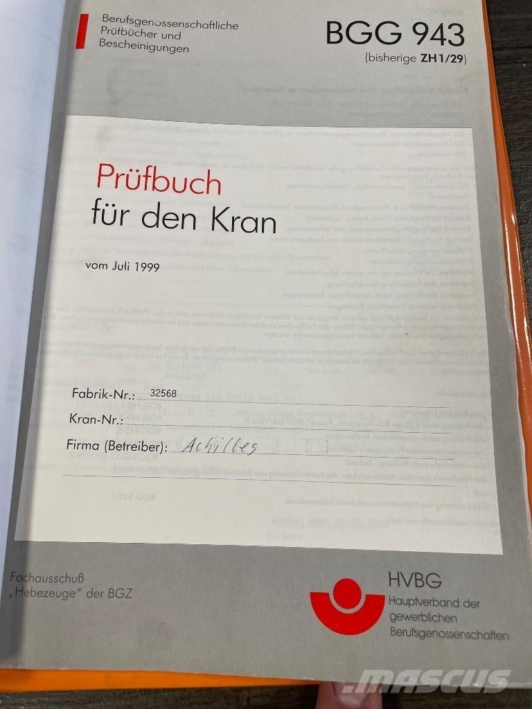 Böcker AK 32/1500 A/T 크레인