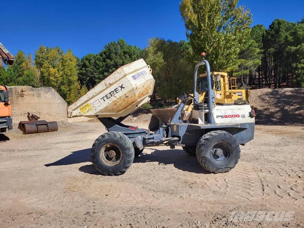  Dumper Terex Ps6000 건설현장 덤프트럭
