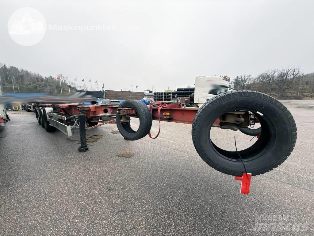 Fliegl SDS 400 컨테이너 세미 트레일러