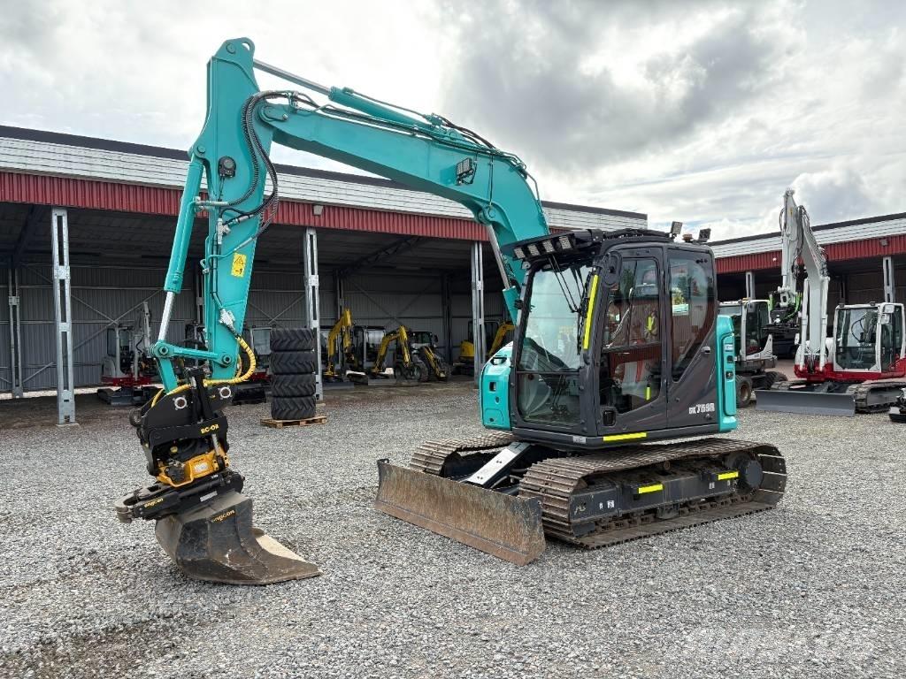 Kobelco SK75SR-7 중형굴삭기 7톤-28톤