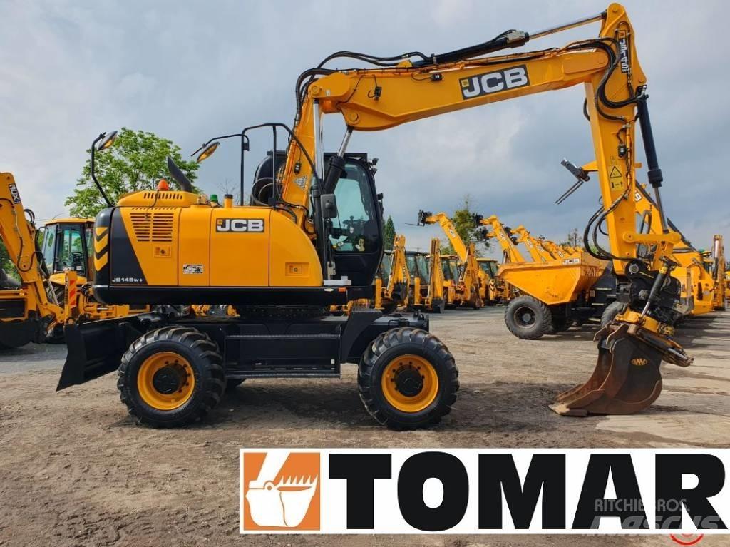 JCB JS 145 W  휠 굴삭기