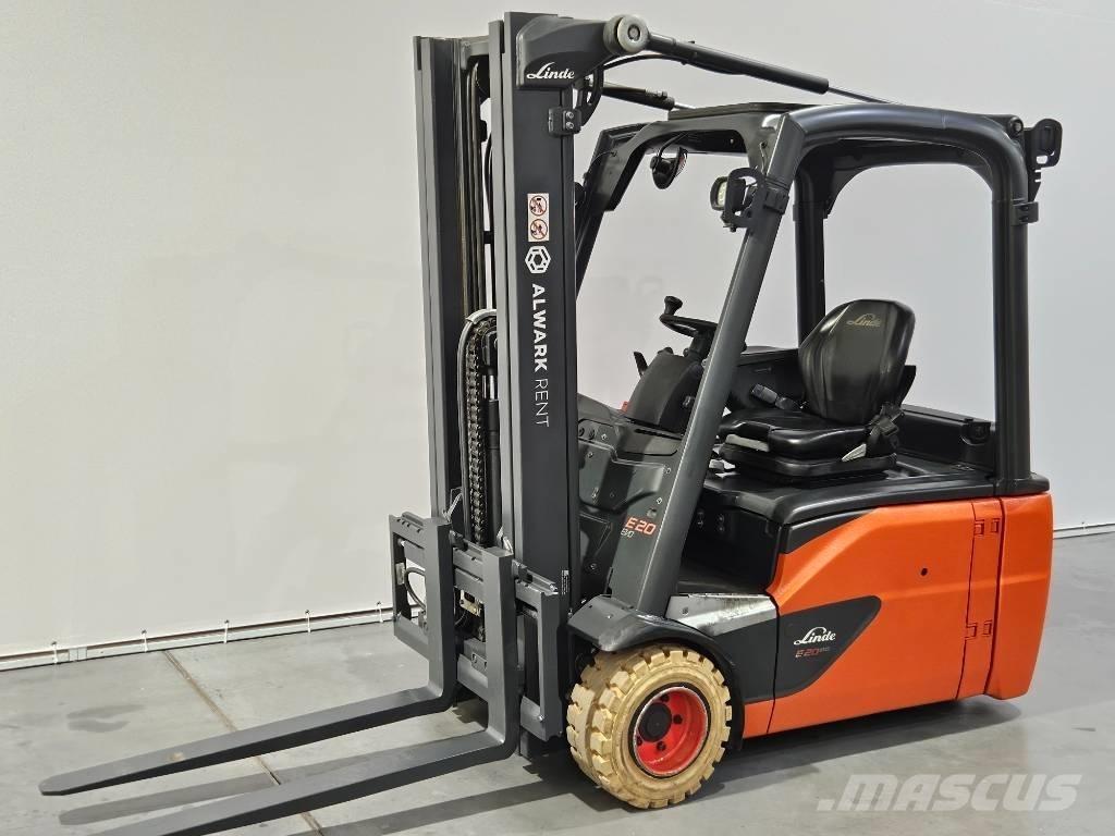 Linde E20L 전동 지게차