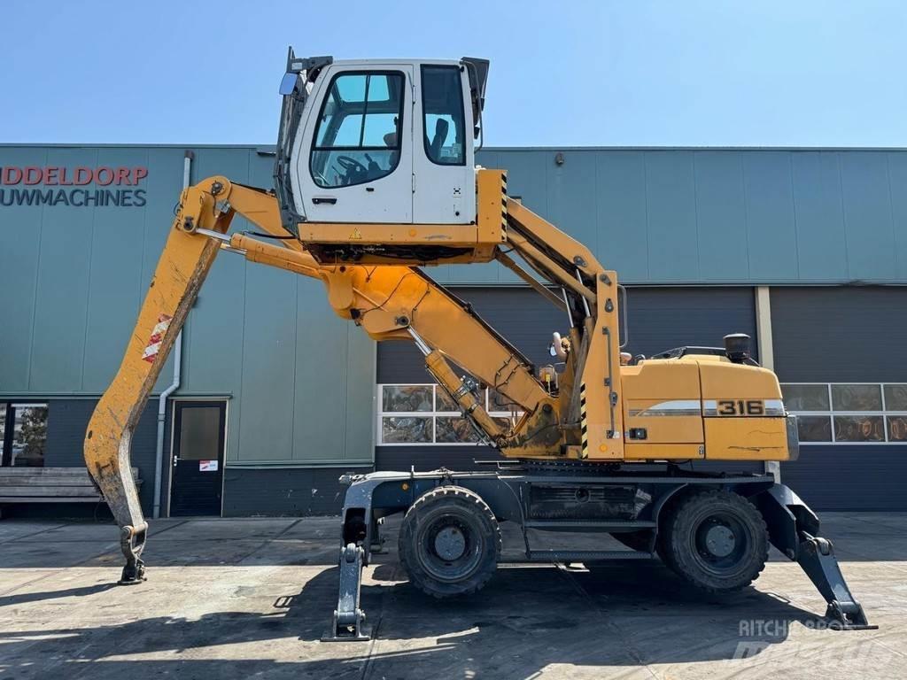 Liebherr A 316 폐기물/산업 처리기