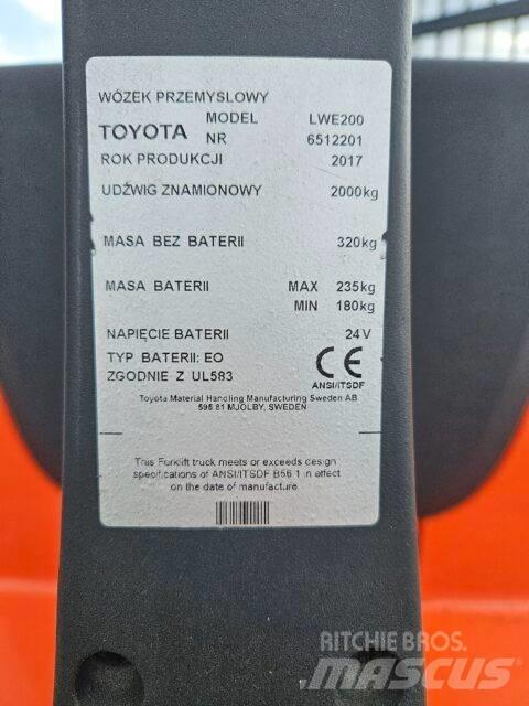 BT LWE200 포크리프트