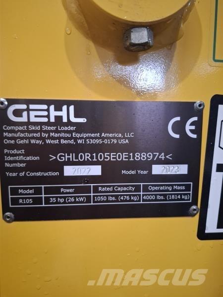 Gehl GHEL R105  스키드로더