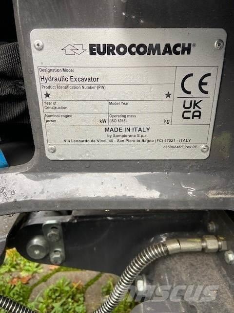 Eurocomach 22SR 소형 굴삭기 7톤 미만