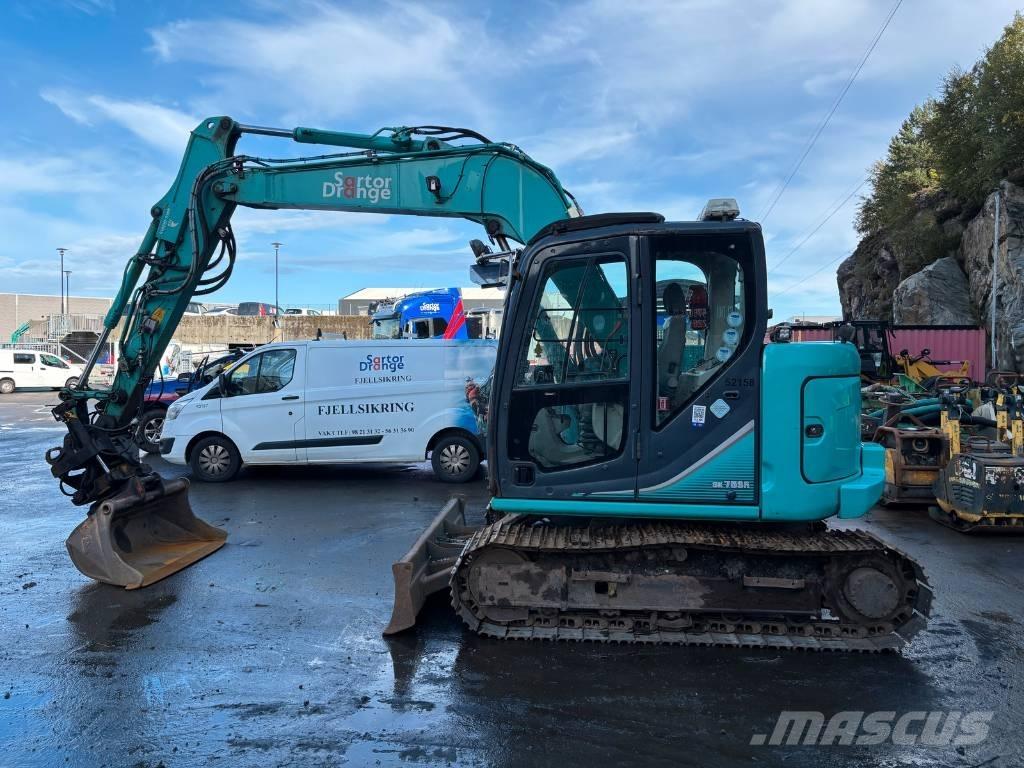Kobelco SK 75 SR-3E 중형굴삭기 7톤-28톤