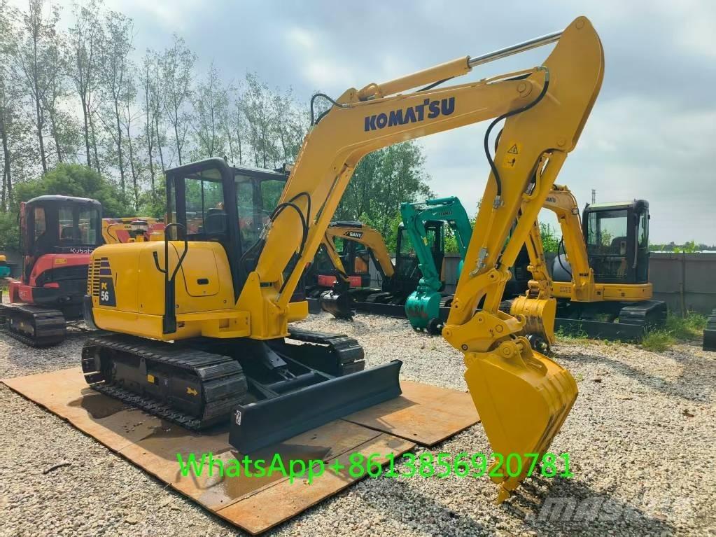 Komatsu PC 56-7 소형 굴삭기 7톤 미만