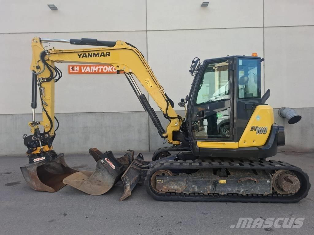 Yanmar SV 100-2A 중형굴삭기 7톤-28톤