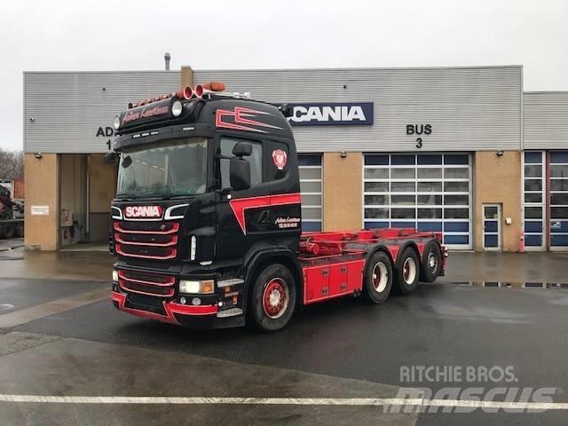 Scania R 500 케이블 리프트 탈착식 트럭