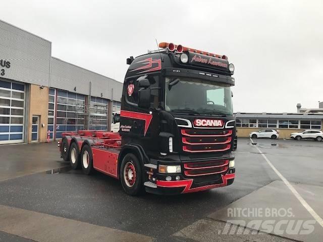 Scania R 500 케이블 리프트 탈착식 트럭