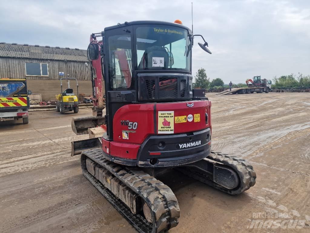 Yanmar Vio 50-5 소형 굴삭기 7톤 미만