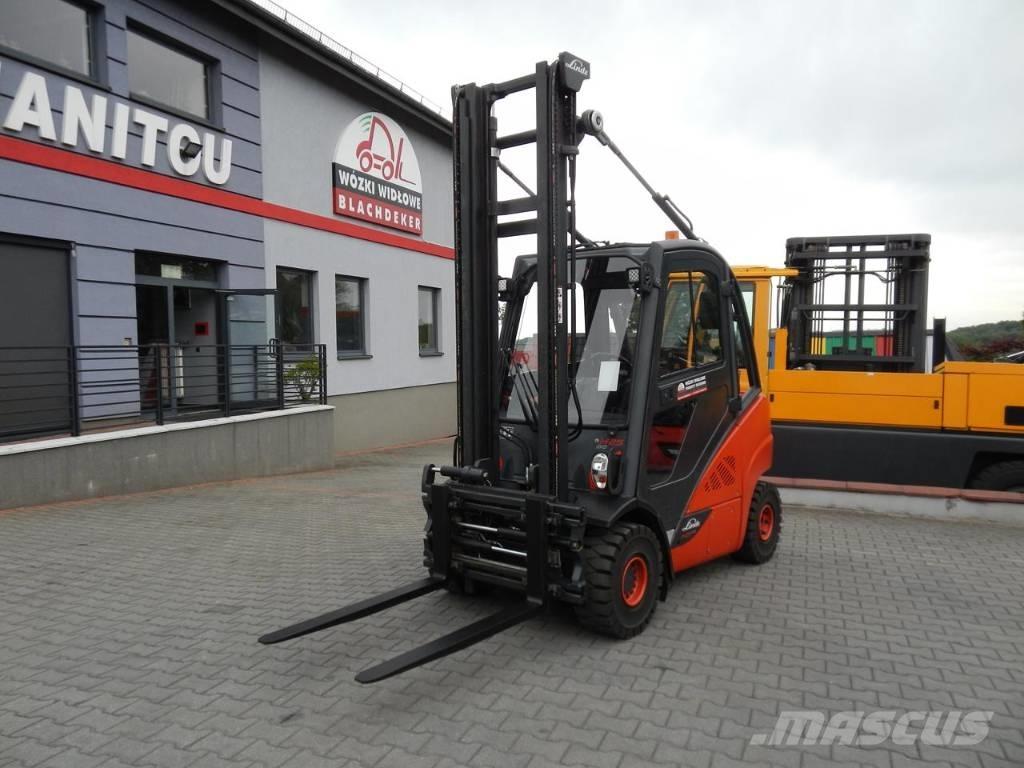 Linde H25T-02 LPG 지게차