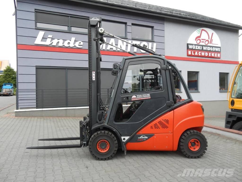 Linde H25T-02 LPG 지게차