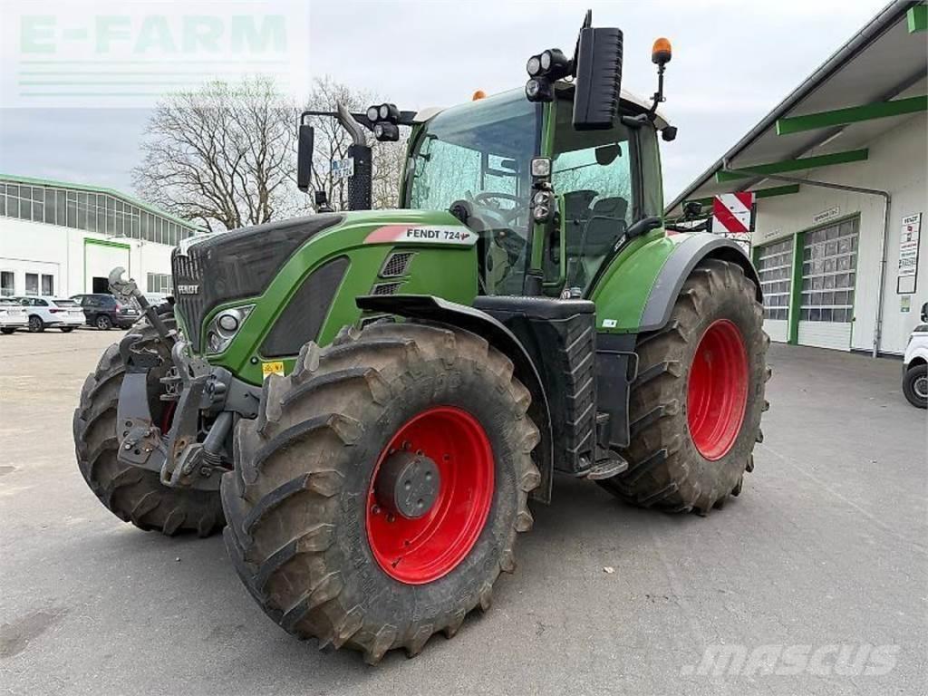 Fendt 724 vario s4 트랙터