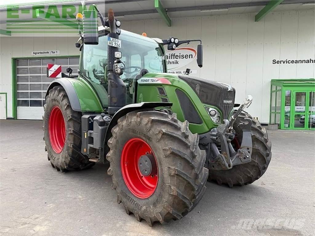 Fendt 724 vario s4 트랙터