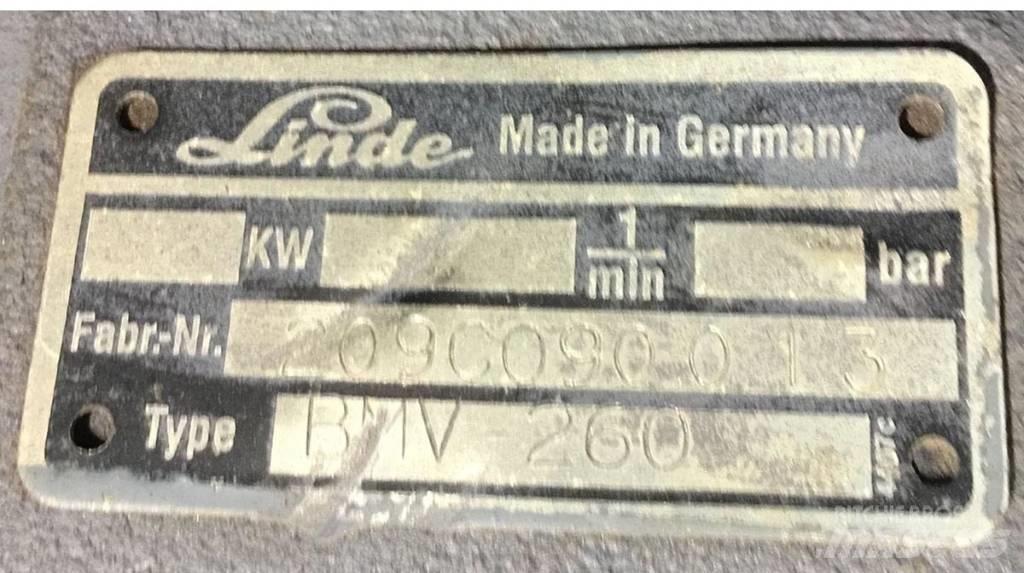 Linde BMV 260 유압식 기계