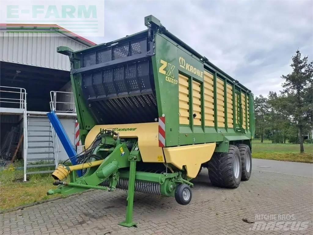 Krone ladewagen 기타 세미 트레일러