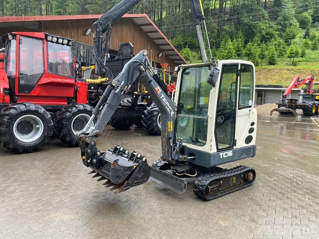 Terex TC 16 소형 굴삭기 7톤 미만