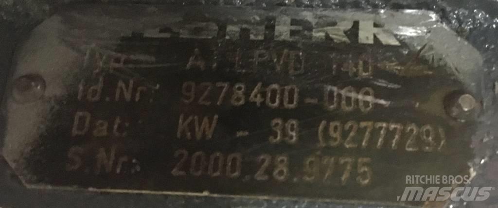 Liebherr LPVD 140 유압식 기계