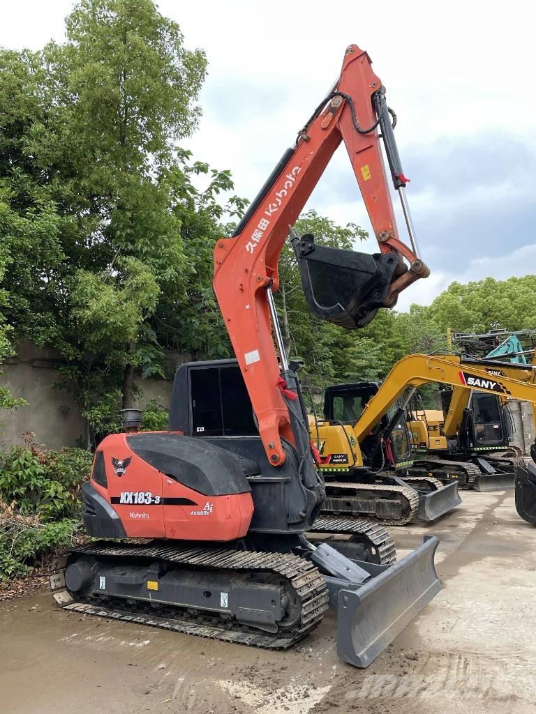 Kubota KX183-3 소형 굴삭기 7톤 미만