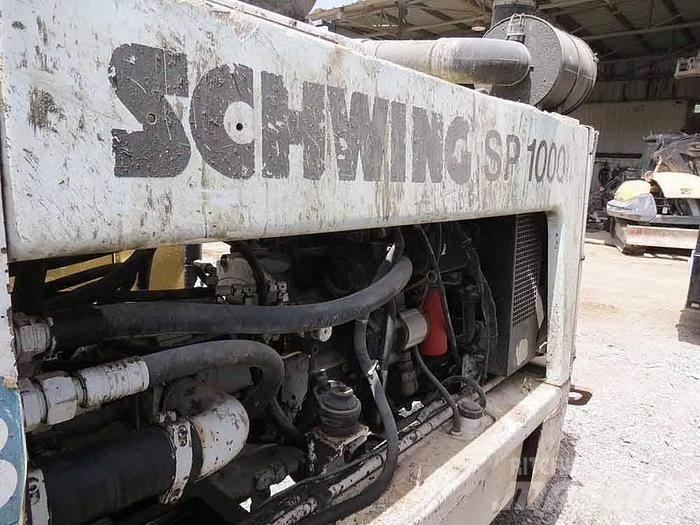 Schwing SP1000 콘크리트 펌프카