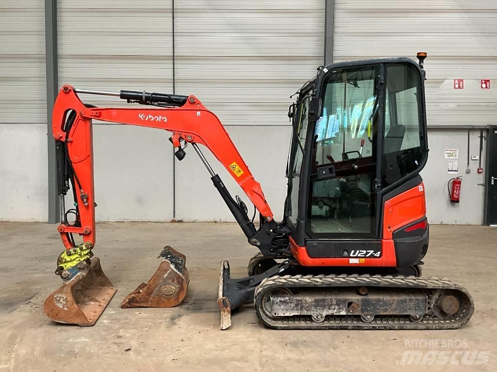 Kubota U 27-4 소형 굴삭기 7톤 미만