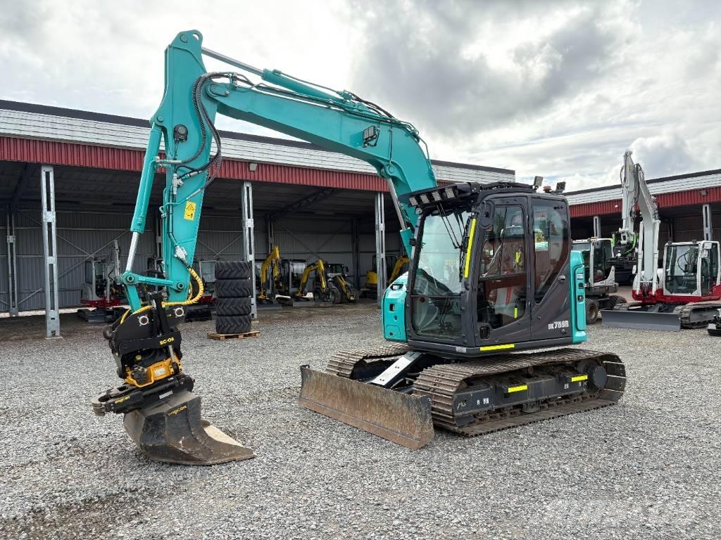Kobelco SK75SR-7 중형굴삭기 7톤-28톤