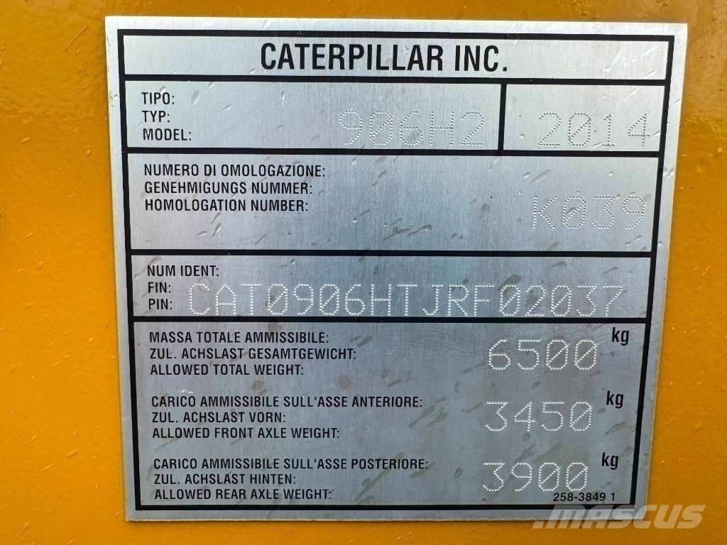 CAT 906 H 2  휠로우더