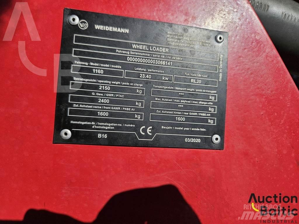 Weidemann 1160  휠로우더