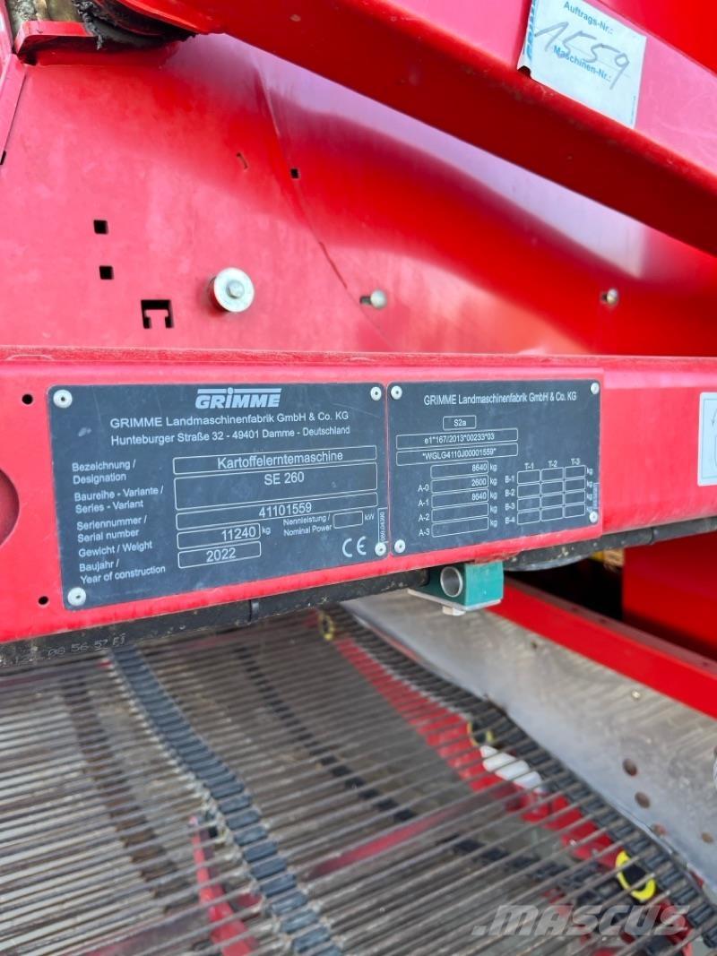 Grimme SE260 농기계 - 기타