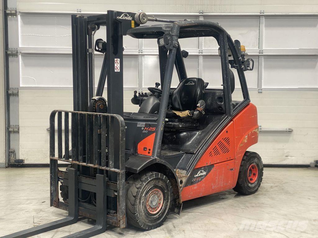 Linde H25D-02 디젤 지게차