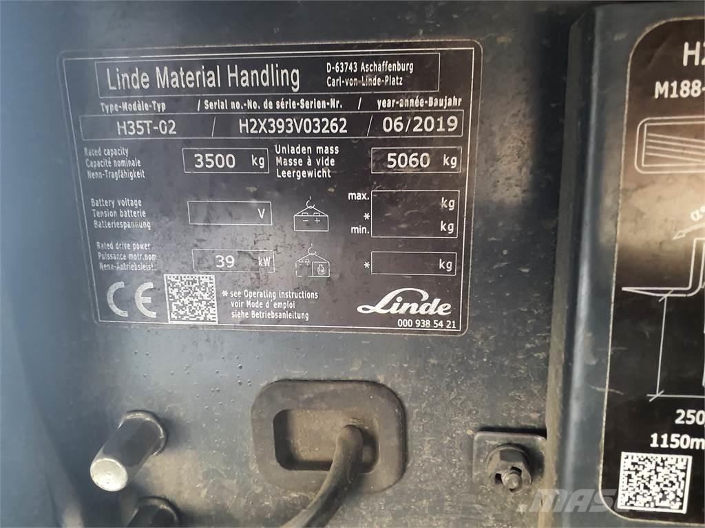 Linde H35T LPG 지게차