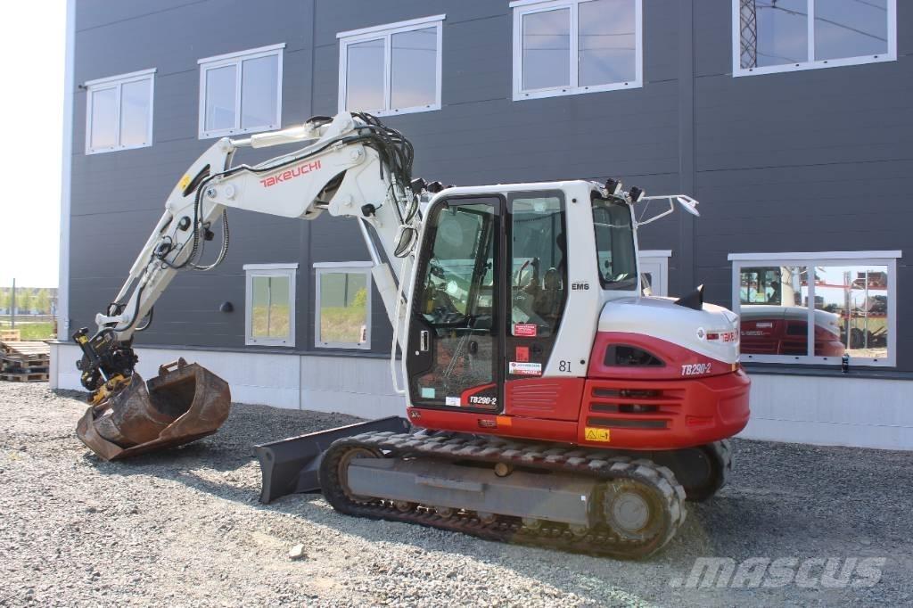 Takeuchi TB 290 중형굴삭기 7톤-28톤