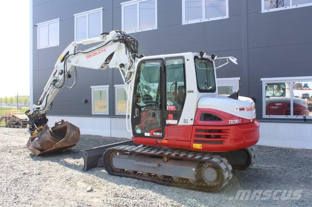 Takeuchi TB 290 중형굴삭기 7톤-28톤