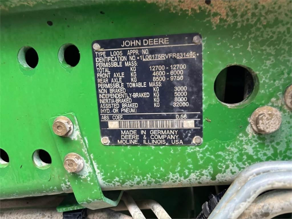 John Deere 6175R 트랙터